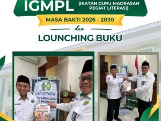 Pengukuhan Pengurus IGMPL Masa Bakti 2026–2030 dan Launching Buku Karya Kepala MTsN 2 Nganjuk di Kemenag Nganjuk