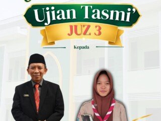 Keluarga Besar MTsN 2 Nganjuk Berikan Apresiasi Atas Pelaksanaan Ujian Tasmi’ Juz 3