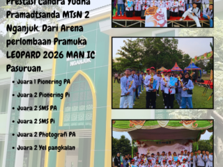 Torehan Prestasi Candra Yudha Pramadtsanda MTsN 2 Nganjuk di Ajang LEOPARD 2026 MAN IC Pasuruan