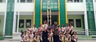 Tim Pramuka Candra Yudha MTsN 2 Nganjuk Sabet Juara Umum Lomba Pramuka Tanjak Emas 2026 Tingkat Nasional