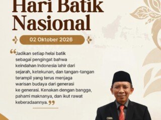 Semarak Peringatan Hari Batik Nasional 2026 di MTsN 2 Nganjuk
