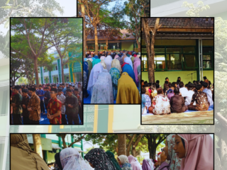 MTsN 2 Nganjuk Gelar Salat Dhuha dan Istigasah Rutin Guna Memperkokoh Karakter Spiritual Siswa